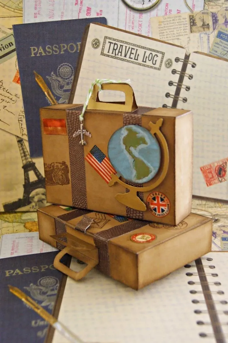 Suitcase travel gift boxes, photo 3
