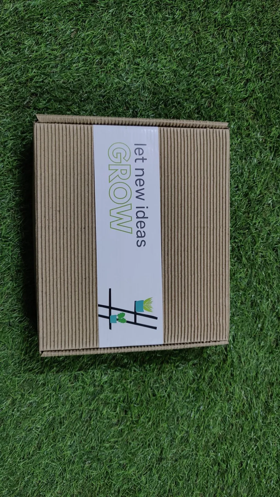 “Let new ideas grow” seed kit