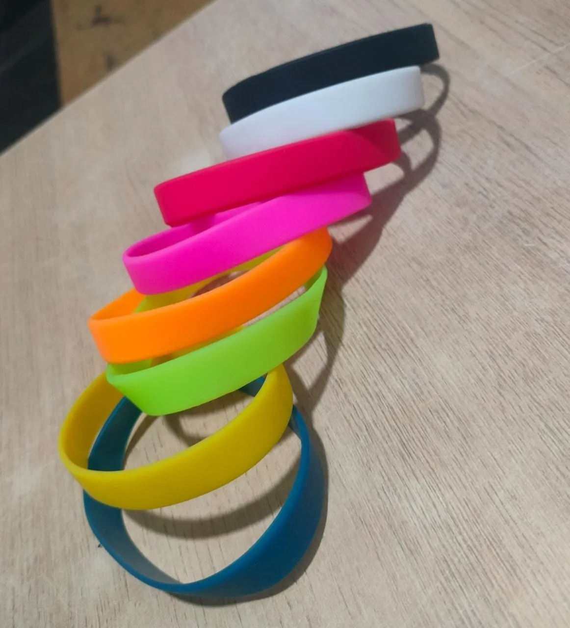 Silicone wristbands